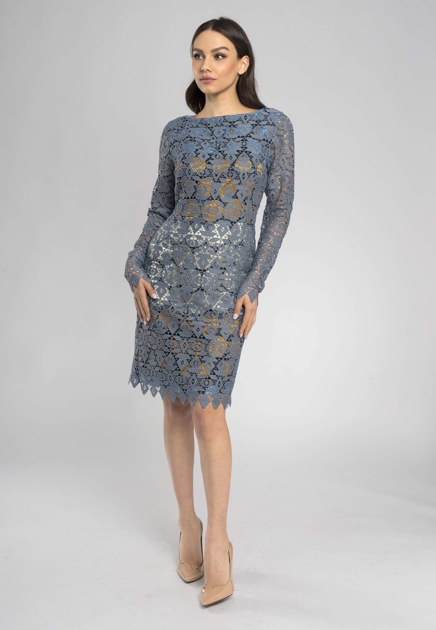Lace Sheath Dress