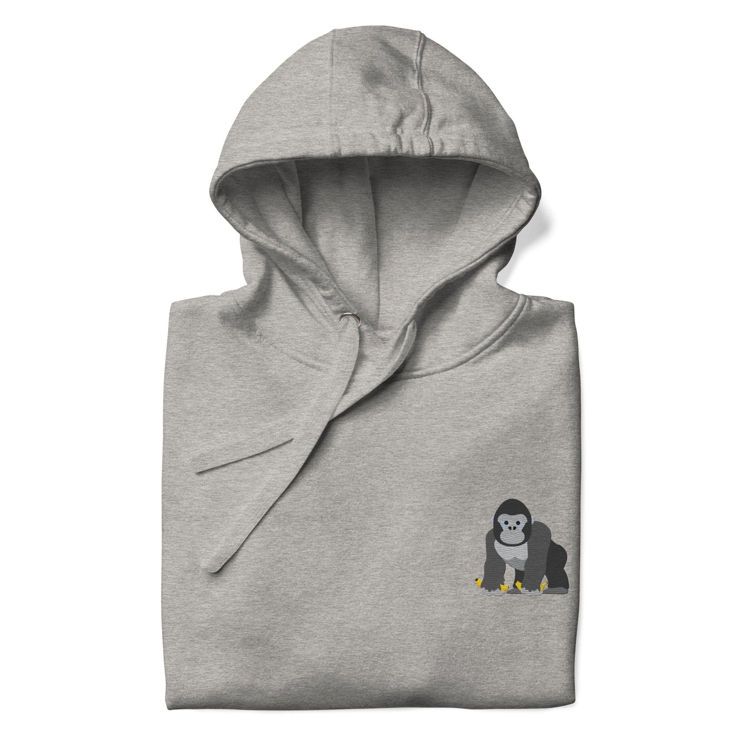 Think Ocean Gorilla Aspirations Cotton Blend Embroidered Hoodie