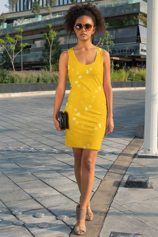 Simple Geometric Pattern 3 Cy Poster Sublimation Cut & Sew Dress