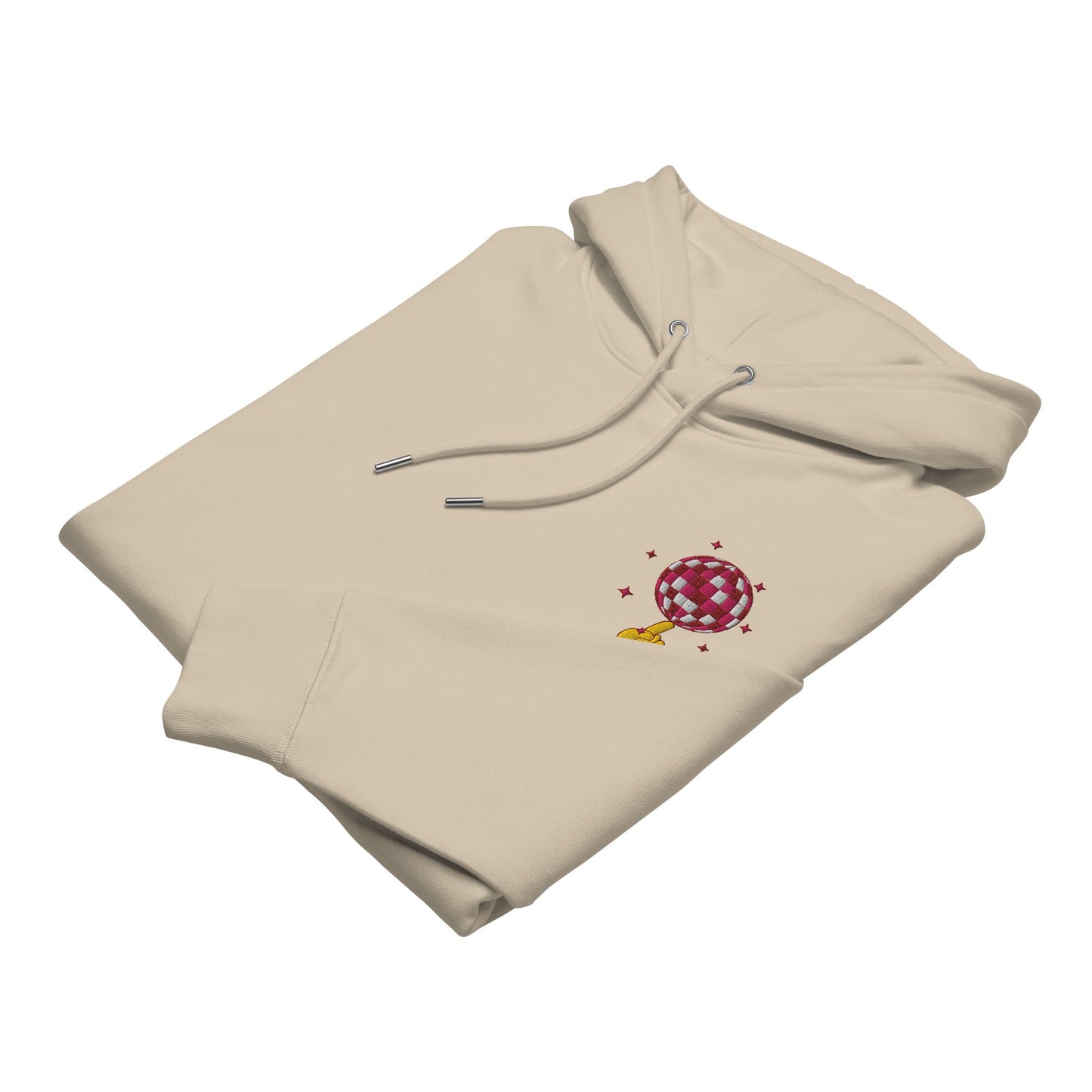 Acceptable at the Time DISCO! Organic Cotton Embroidered Heavyweight Hoodie